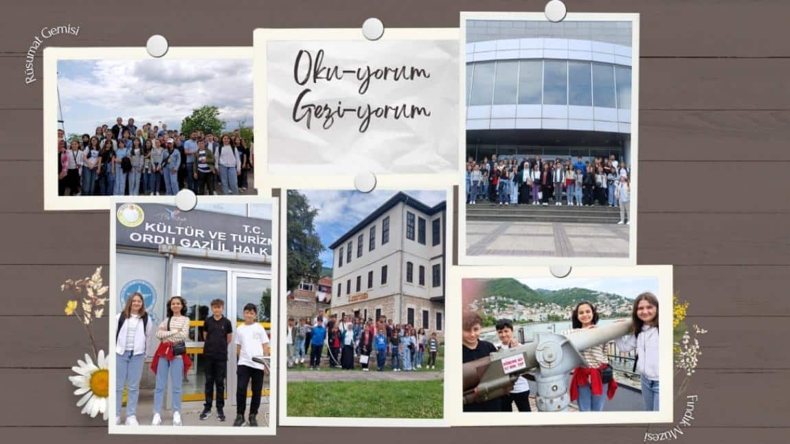 Oku-yorum Gezi-yorum Projesi Kapsamında Sınıf Birincisi Olan Öğrencilerimiz İl Gezisiyle Ödüllendirildi.